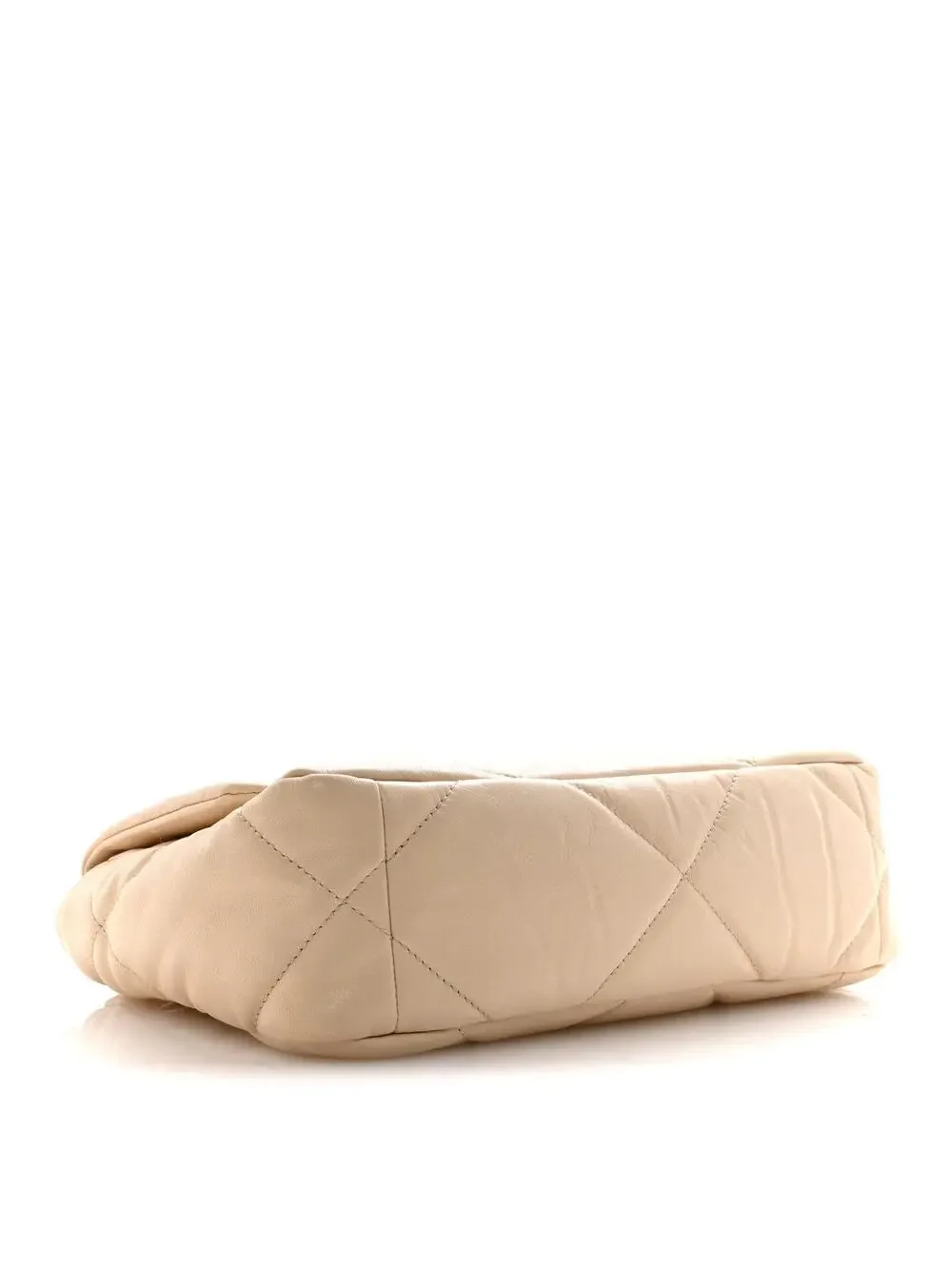 Goatskin Quilted Medium Chanel 19 Flap #325326C50B